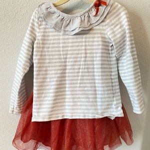 Girl’s 2 pcs shirt and Tutu style skirt
Size 3T